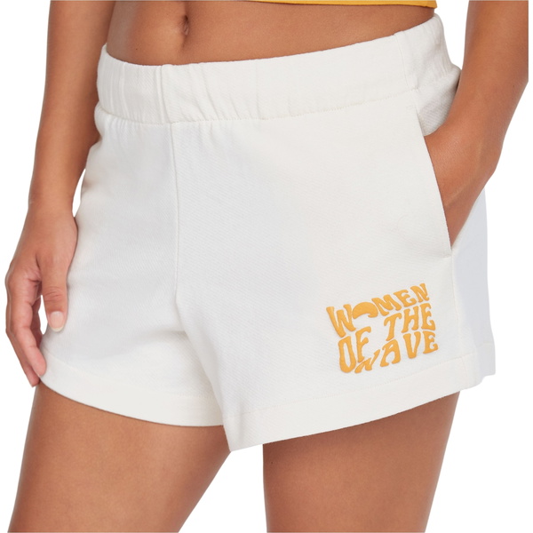 2025 O'Neill Women Of The Wave Sweat Shorts 1700073 - Dusty Vanilla